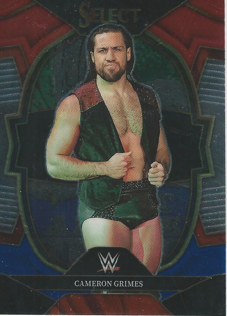 WWE Panini Select 2023 Red/Silver/Blue Cameron Grimes #33