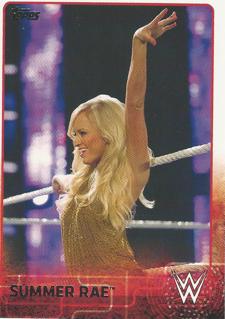 WWE Topps 2015 Summer Rae #75