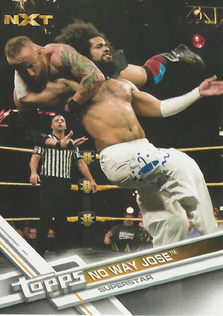 WWE Topps Then Now Forever 2017 No Way Jose #176