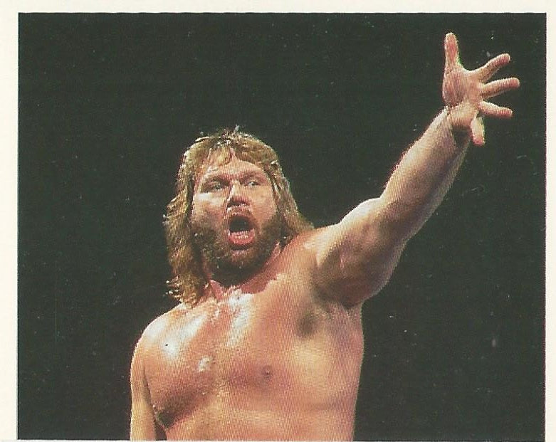 WWF Merlin Stickers 1992 Hacksaw Jim Duggan #75
