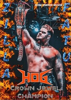 HOG Crown Jewel Champion – Zilla Fatu trading card PW Catalog