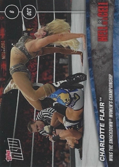 Charlotte Flair Wins the Smackdown Women’s Championship trading card PW Catalog
