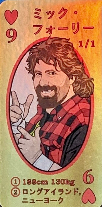 Mick Foley trading card PW Catalog