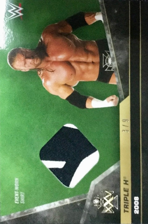 2008 – Triple H trading card PW Catalog