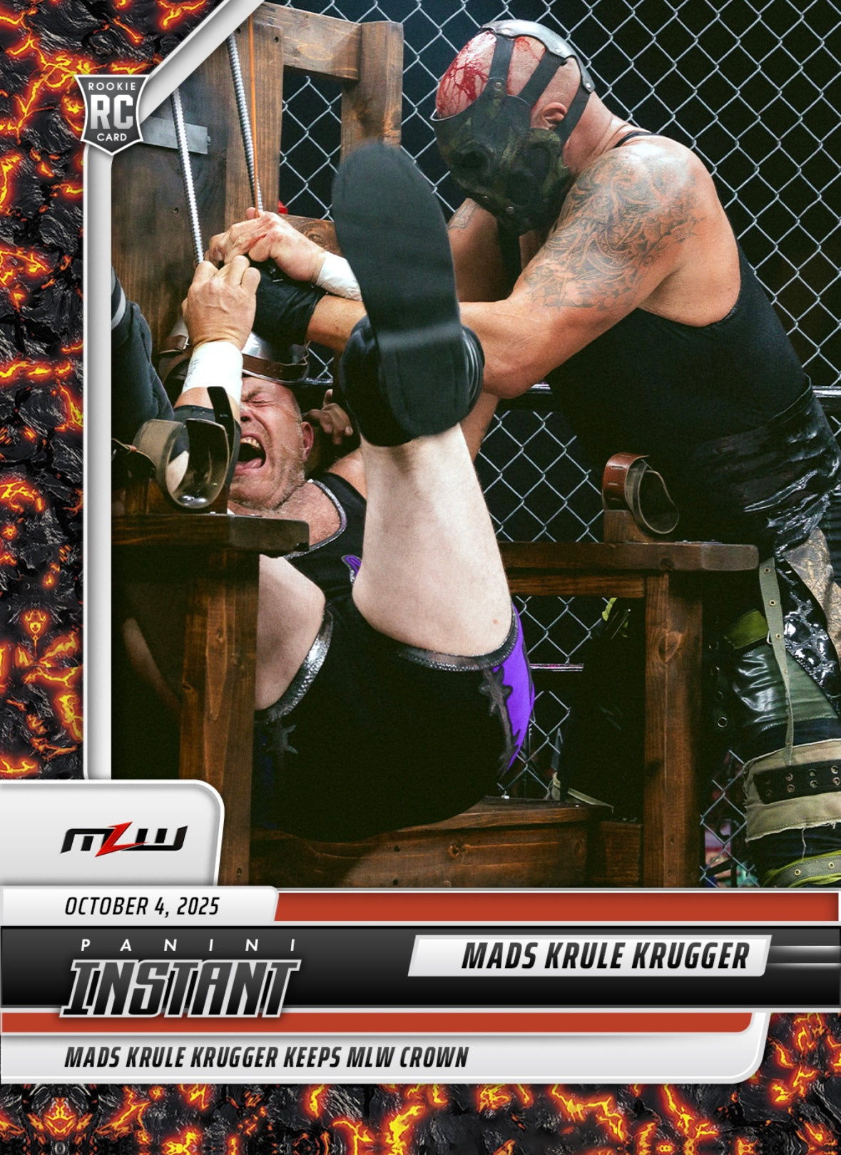 Mads Krule Krugger – Mads Krule Krugger Keeps MLW Crown trading card PW Catalog
