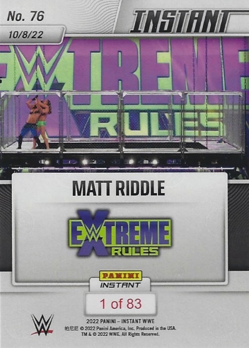 Matt Riddle – Matt Riddle Defeats Seth Rollins in the Fight Pit