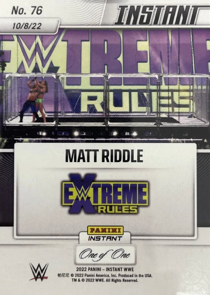 Matt Riddle – Matt Riddle Defeats Seth Rollins in the Fight Pit