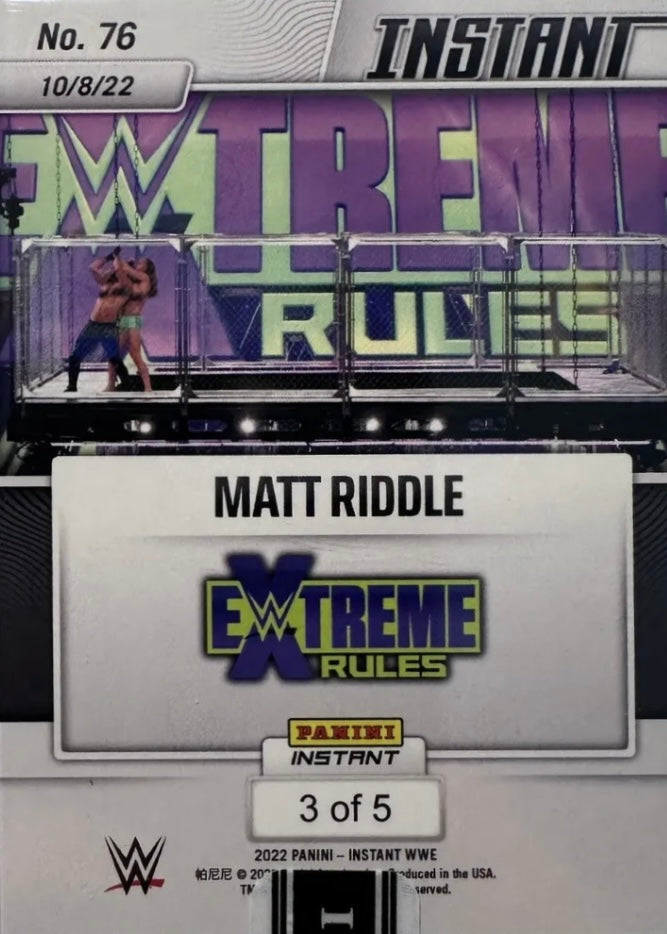 Matt Riddle – Matt Riddle Defeeats Seth Rollins in the Fight Pit