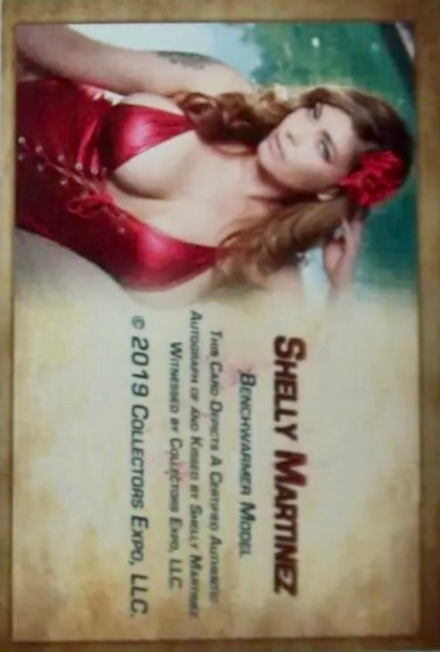 Shelly Martinez trading card PW Catalog