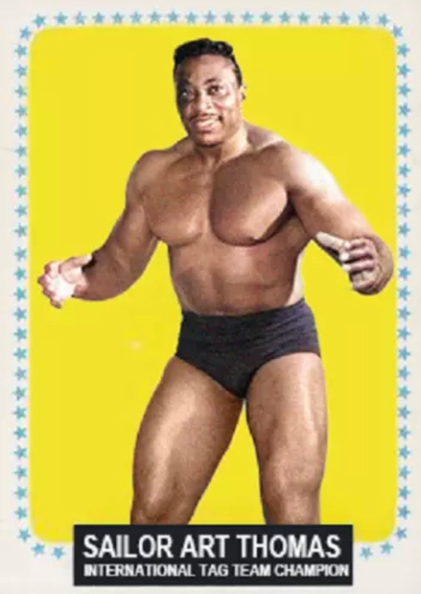 Sailor Art Thomas trading card PW Catalog