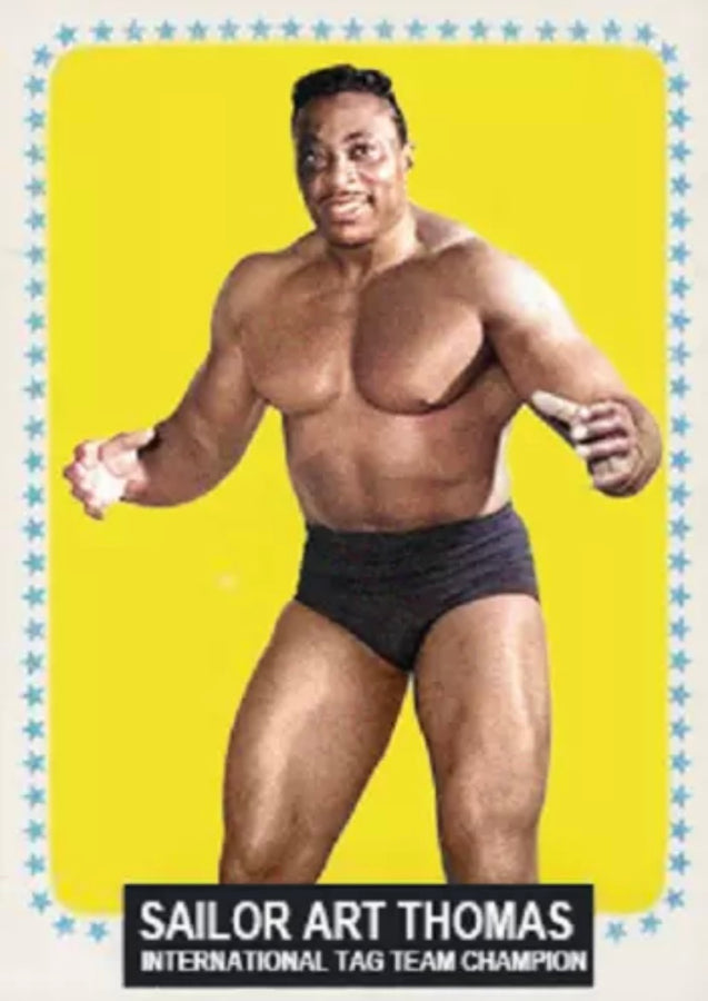 Sailor Art Thomas trading card PW Catalog