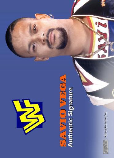 Savio Vega – WWF trading card PW Catalog