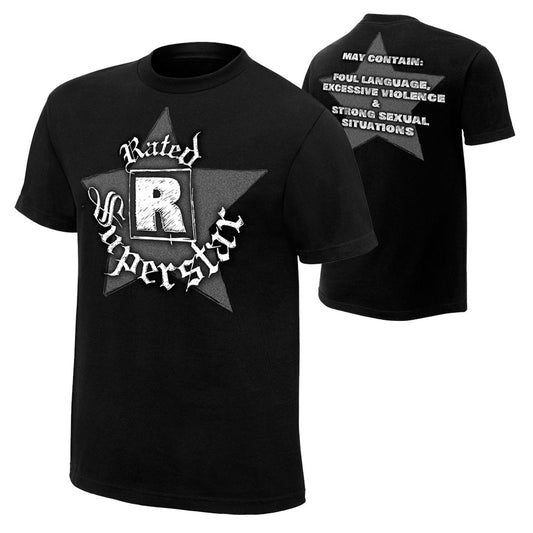 Edge Rated R Superstar Retro T-Shirt T-Shirt PW Catalog