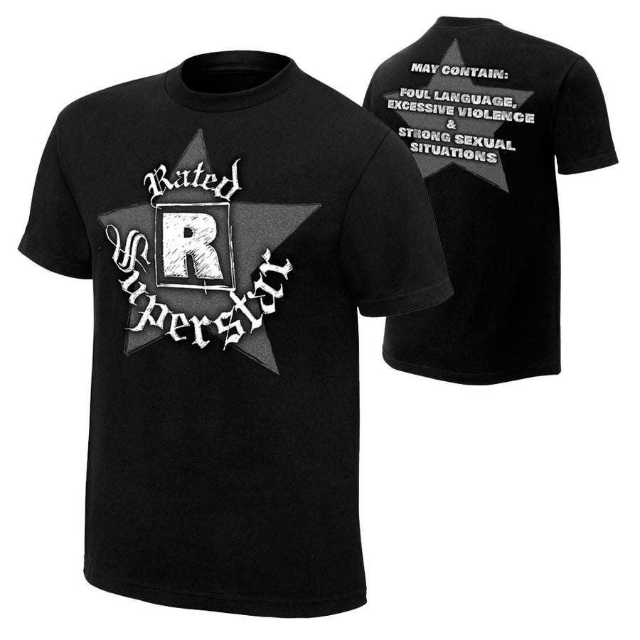 Edge Rated R Superstar Retro T-Shirt