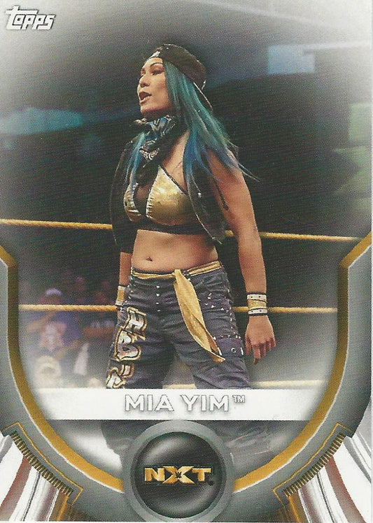 WWE Topps Women Division 2020 Mia Yim RC-33 trading card PW Catalog