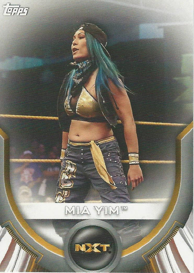 WWE Topps Women Division 2020 Mia Yim RC-33 trading card PW Catalog