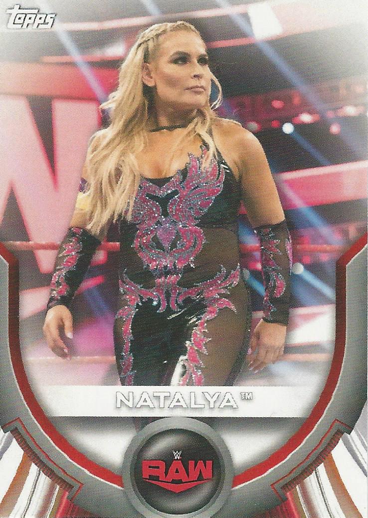 WWE Topps Women Division 2020 Natalya RC-36 trading card PW Catalog
