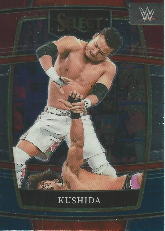 WWE Panini Select 2022 Red/Silver/Blue Kushida #62