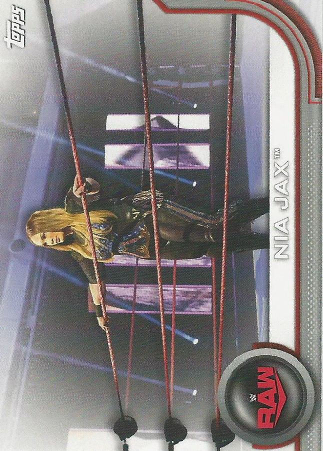 WWE Topps Women Division 2020 Nia Jax RC-37 trading card PW Catalog