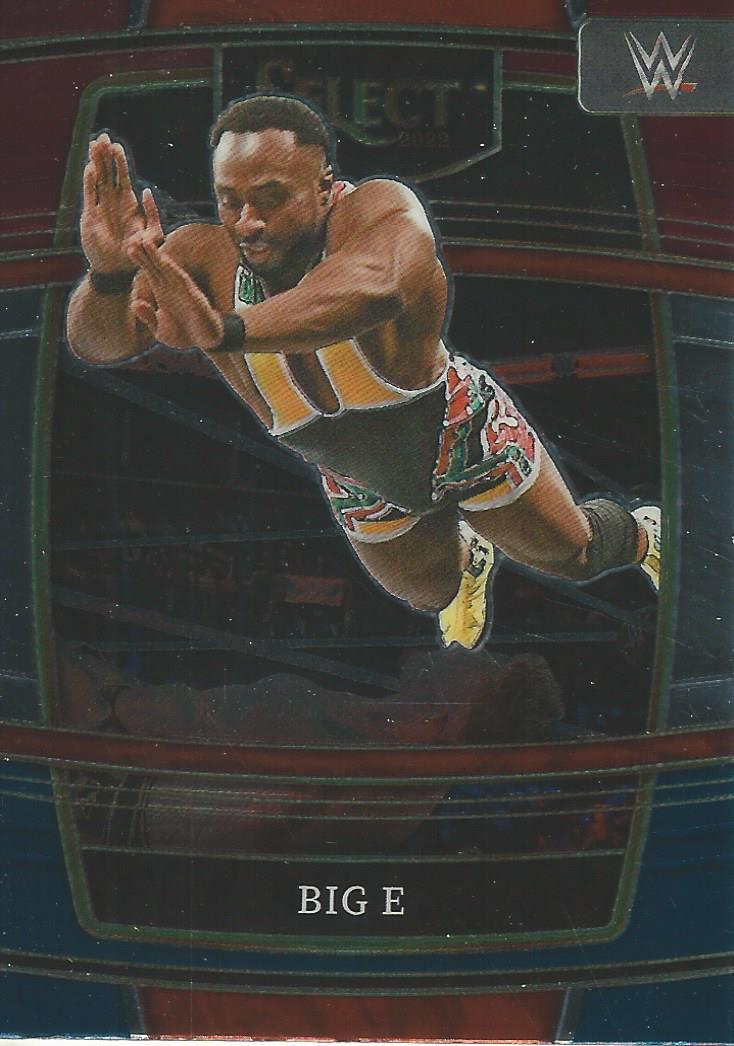 WWE Panini Select 2022 Red/Silver/Blue Big E #63