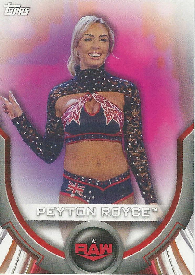 WWE Topps Women Division 2020 Peyton Royce RC-40 trading card PW Catalog