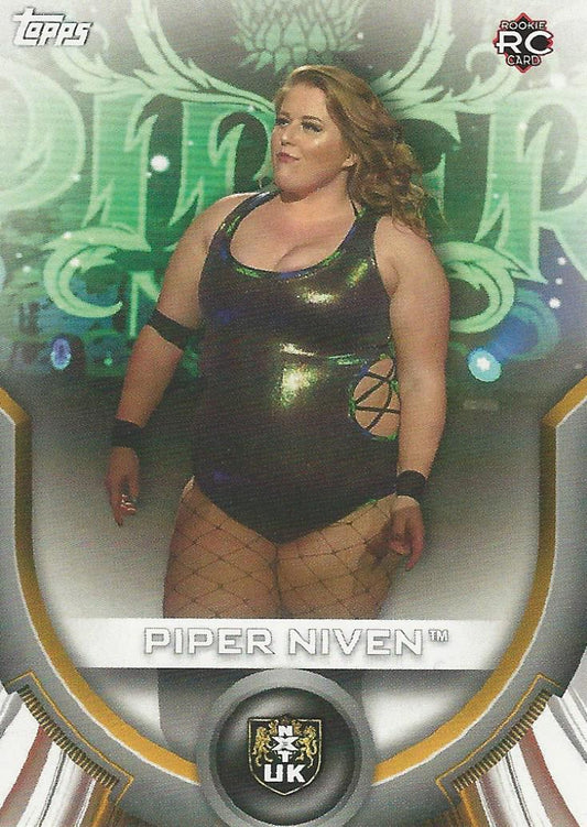 WWE Topps Women Division 2020 Piper Niven RC-41 trading card PW Catalog