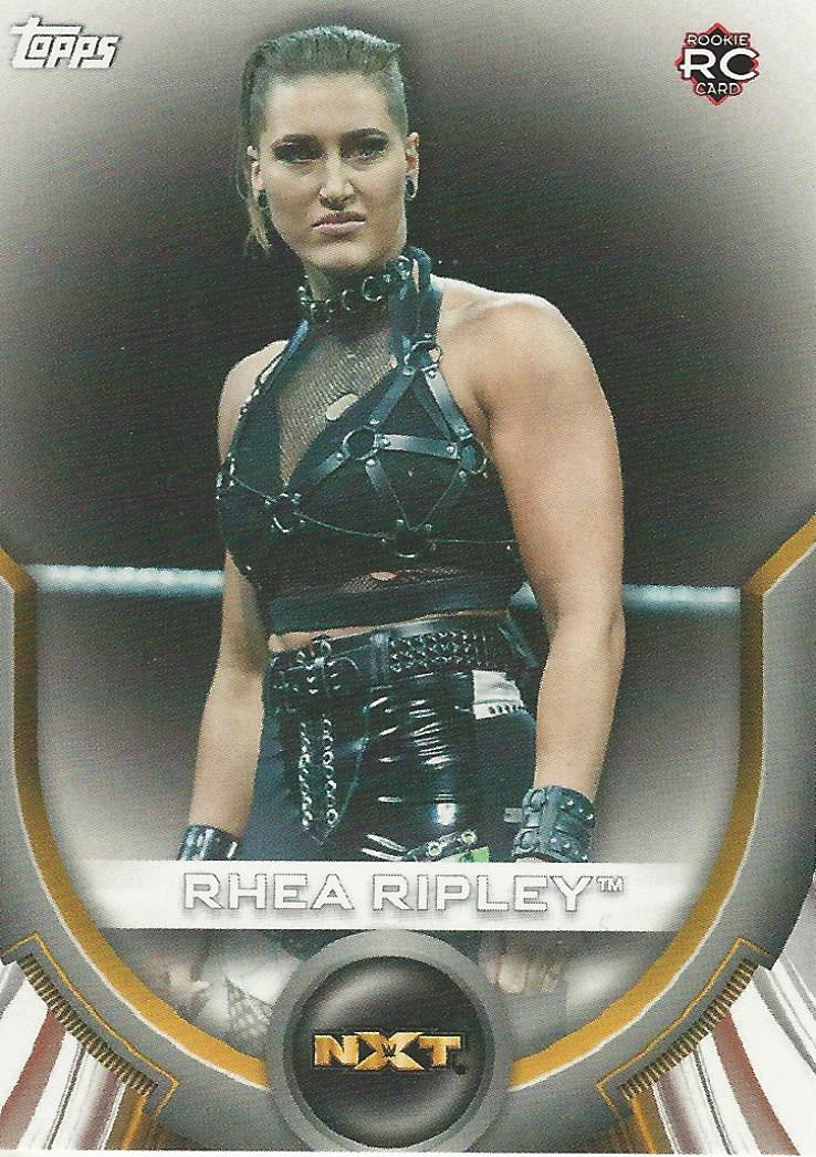 WWE Topps Women Division 2020 Rhea Ripley RC-43 trading card PW Catalog