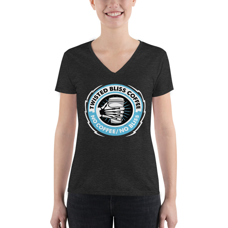 Alexa Bliss "Twisted Bliss Coffee" Women's V-Neck T-Shirt