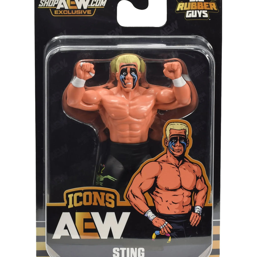 AEW Major Big Rubber Guys Sting Icons 1 of 1000