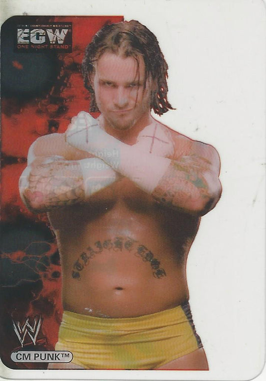 WWE Edibas Lamincards 2006 CM Punk #76