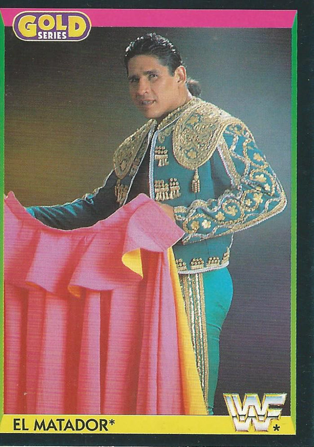 WWF Merlin Gold Series 1 1992 El Matador #76
