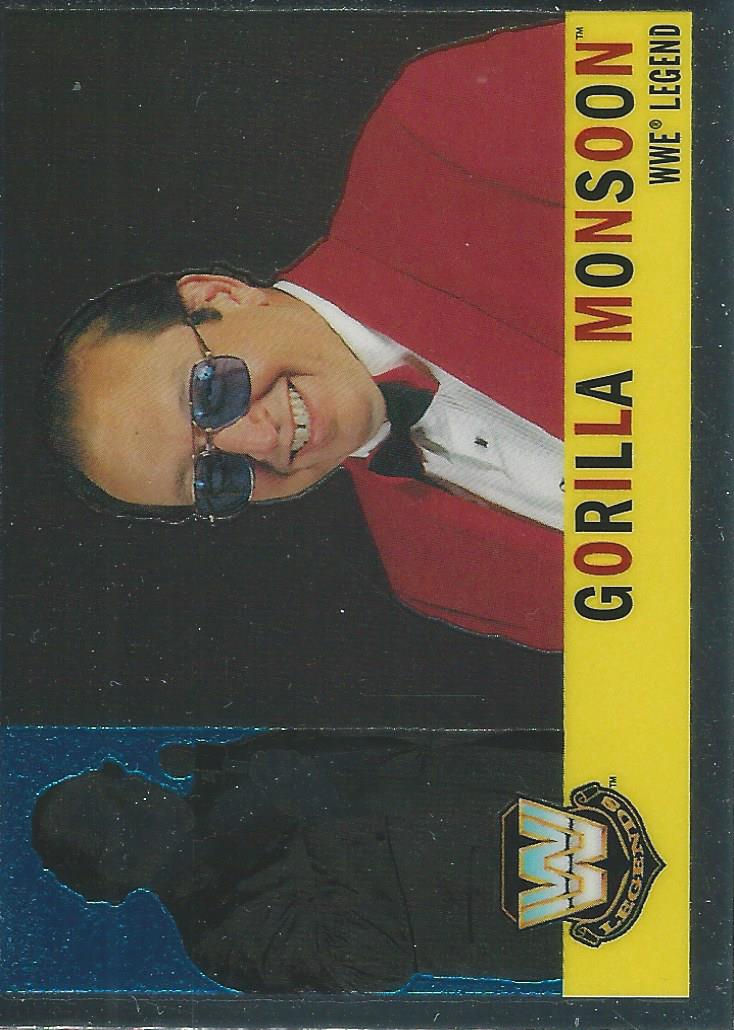 WWE Topps Chrome Heritage 2006 Gorilla Monsoon #76