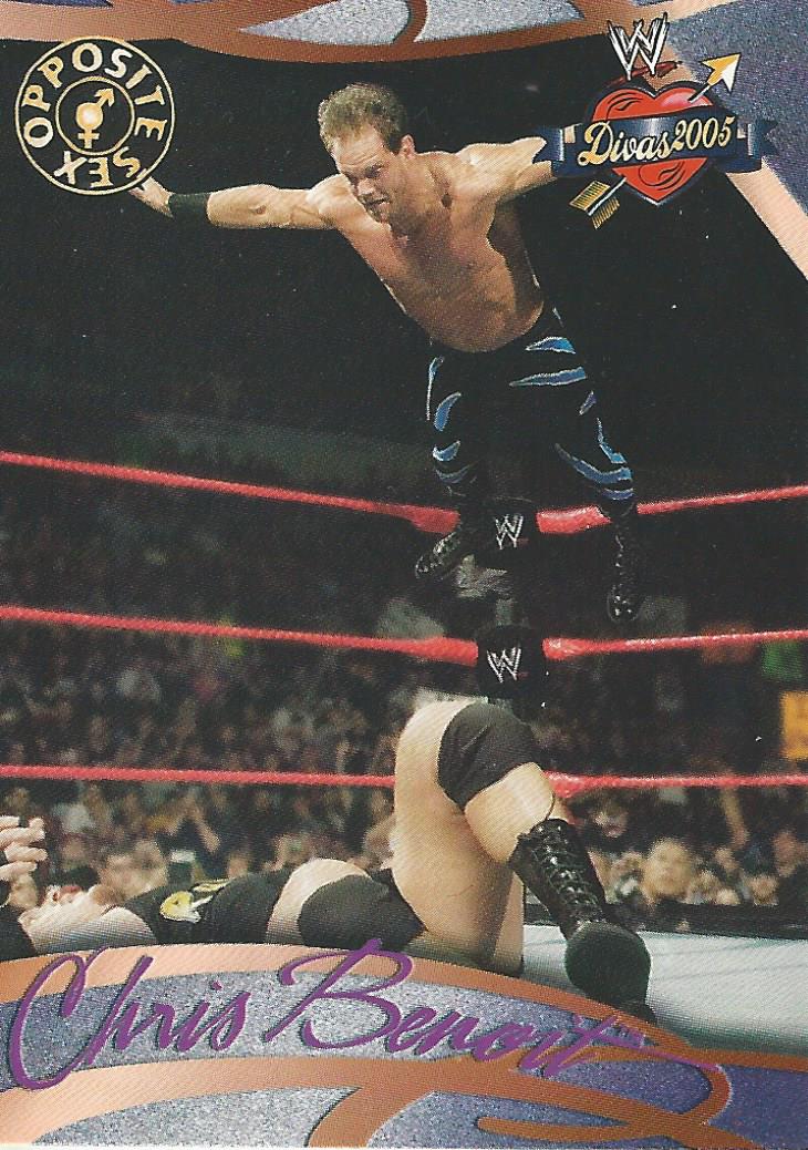 WWE Fleer Divas 2005 Chris Benoit #76