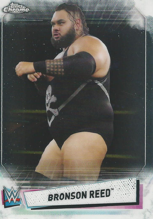 WWE Topps Chrome 2021 Bronson Reed #76