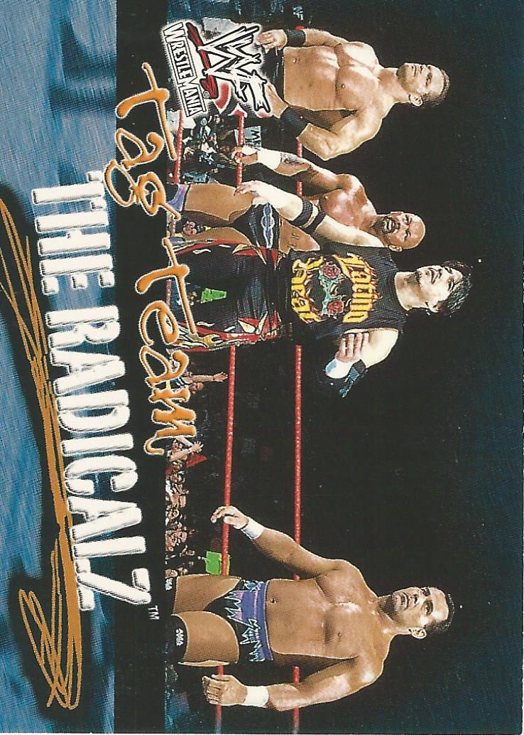 WWF Fleer Wrestlemania 2001 Radicalz #76