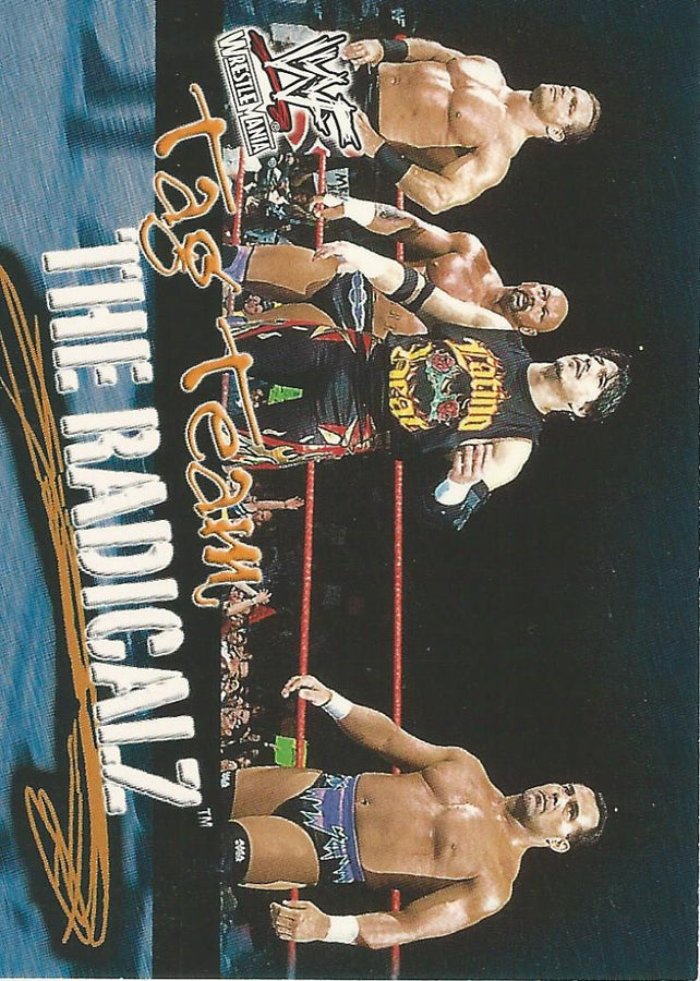 WWF Fleer Wrestlemania 2001 Radicalz #76