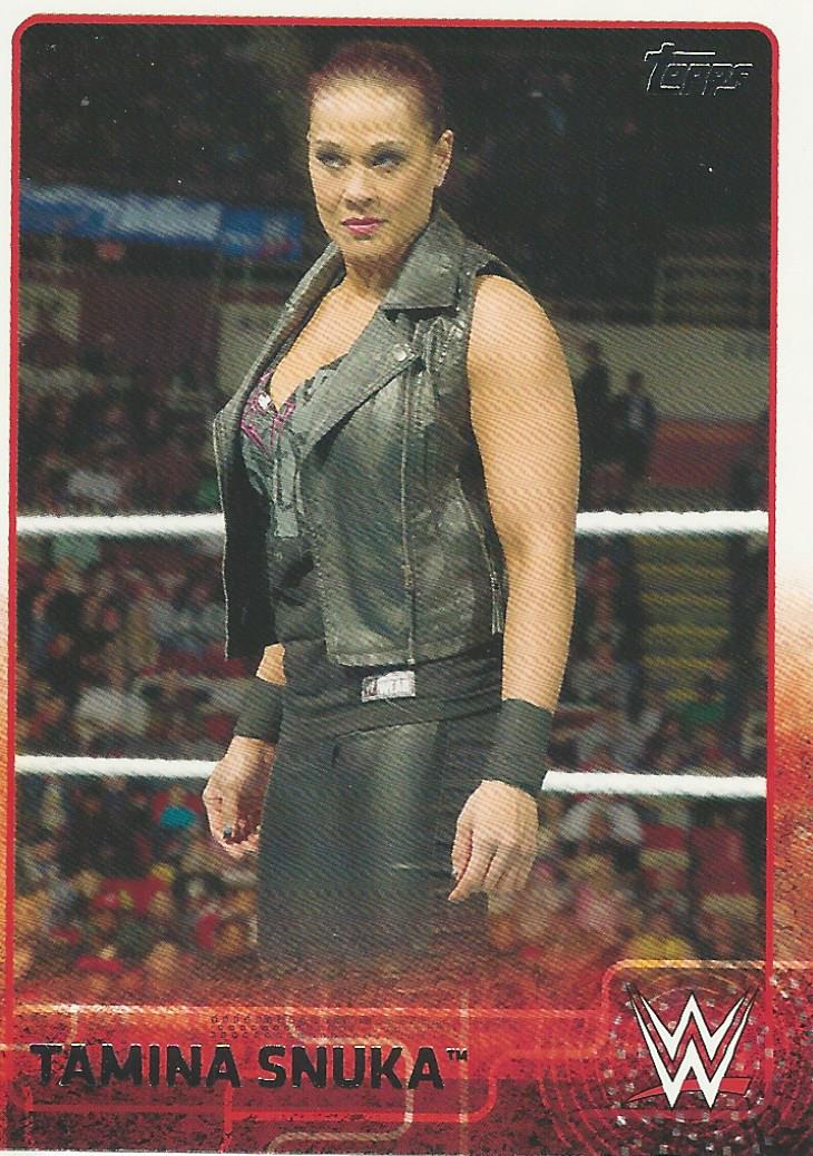 WWE Topps 2015 Tamina #76