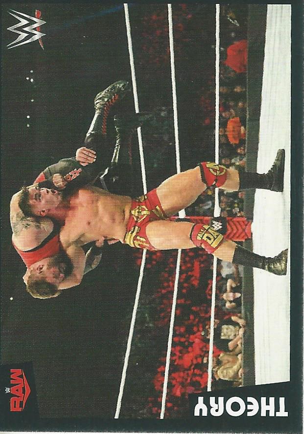 WWE Panini 2022 Sticker Collection Austin Theory #76
