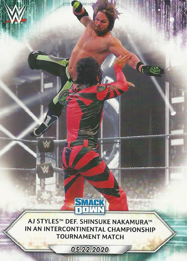 WWE Topps 2021 AJ Styles #76