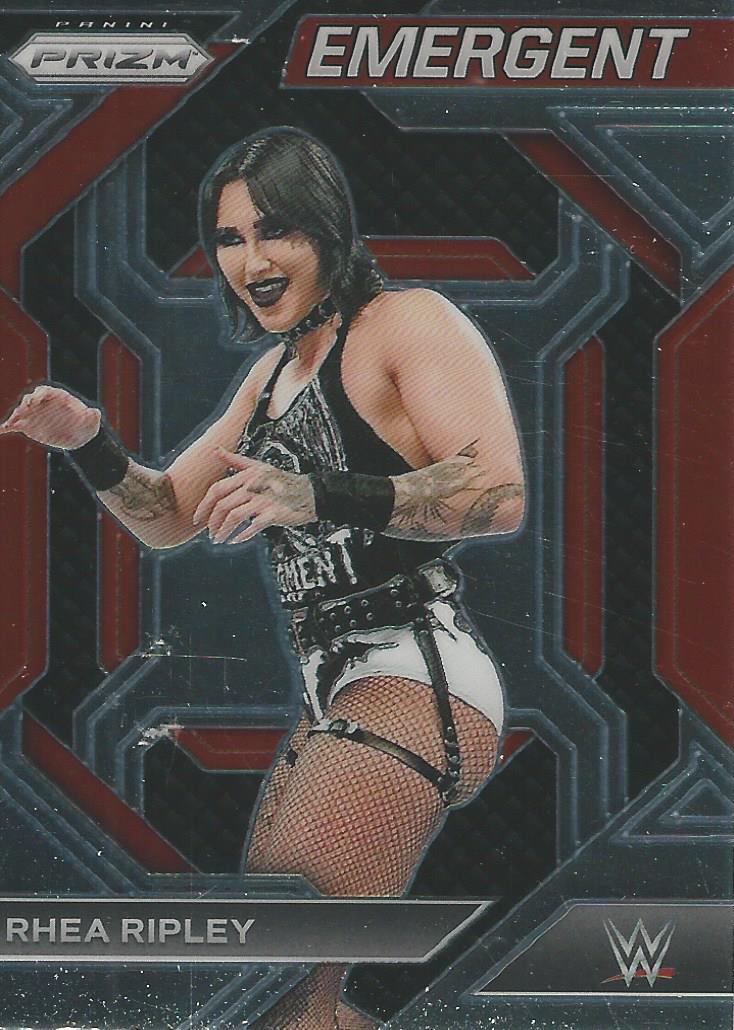 WWE Panini Prizm 2024 Emergent Rhea Ripley #12