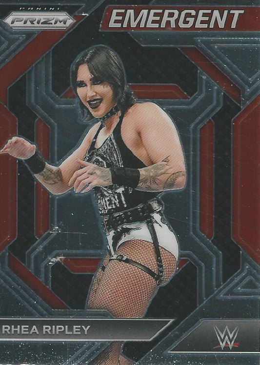WWE Panini Prizm 2024 Emergent Rhea Ripley #12