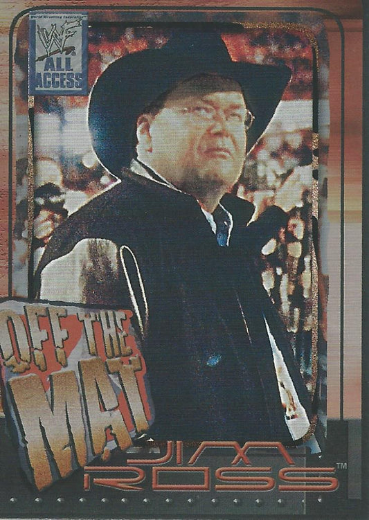 WWF Fleer All Access 2002 Jim Ross #76