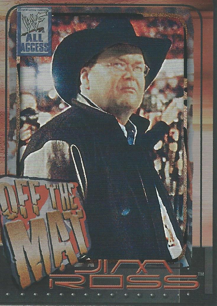 WWF Fleer All Access 2002 Jim Ross #76