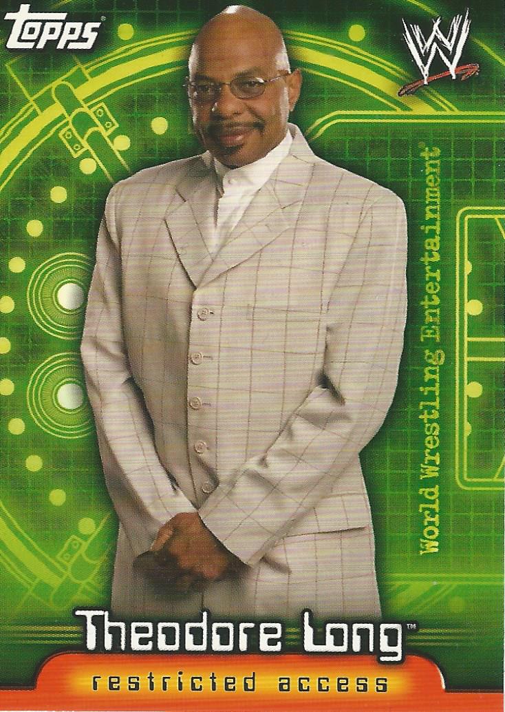 WWE Topps Insider 2006 Theodore Long #76