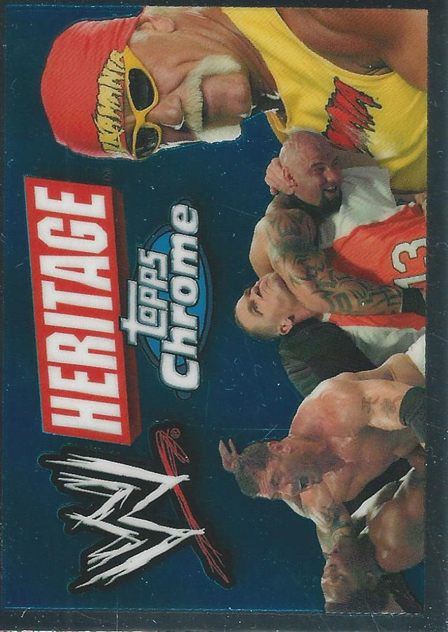 WWE Topps Chrome Heritage 2006 Checklist #90