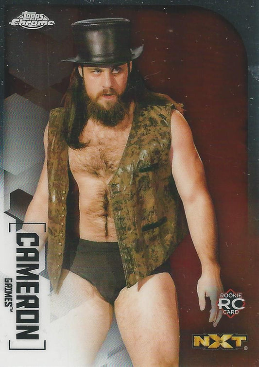 WWE Topps Chrome 2020 Cameron Grimes #76
