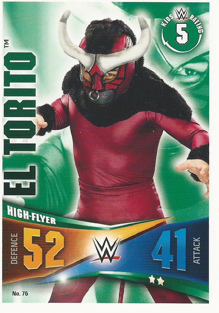WWE Topps Slam Attax Rivals 2014 El Torito #76