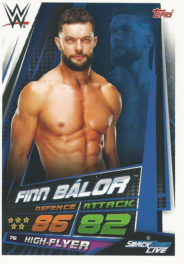 WWE Topps Slam Attax Universe 2019 Finn Balor #76