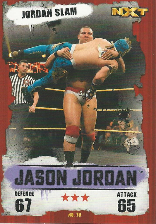 WWE Topps Slam Attax Takeover 2016 Jason Jordan #76