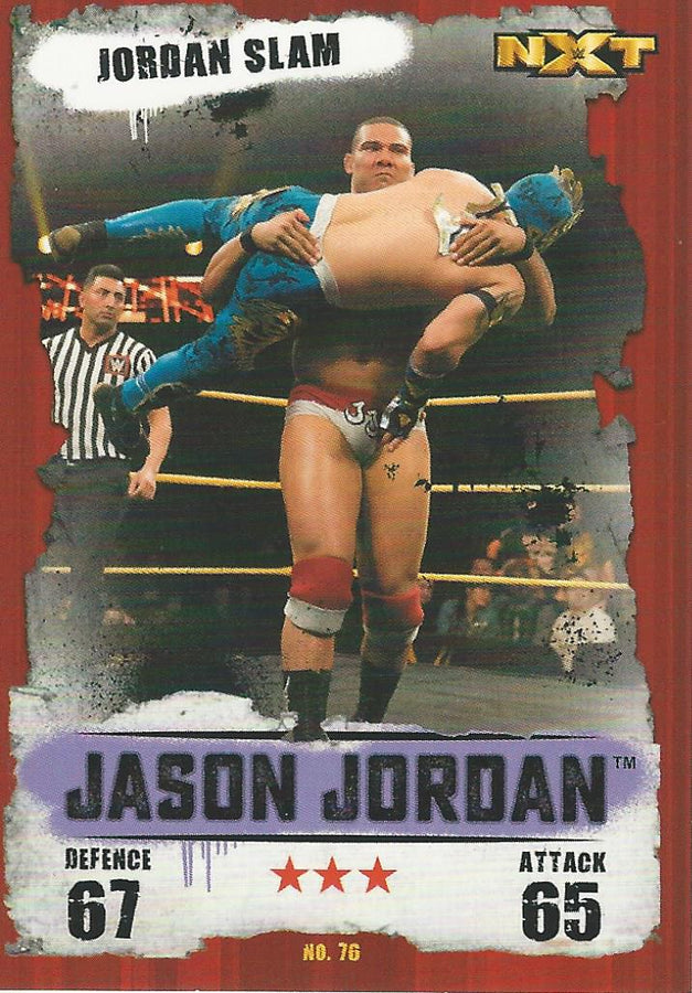 WWE Topps Slam Attax Takeover 2016 Jason Jordan #76